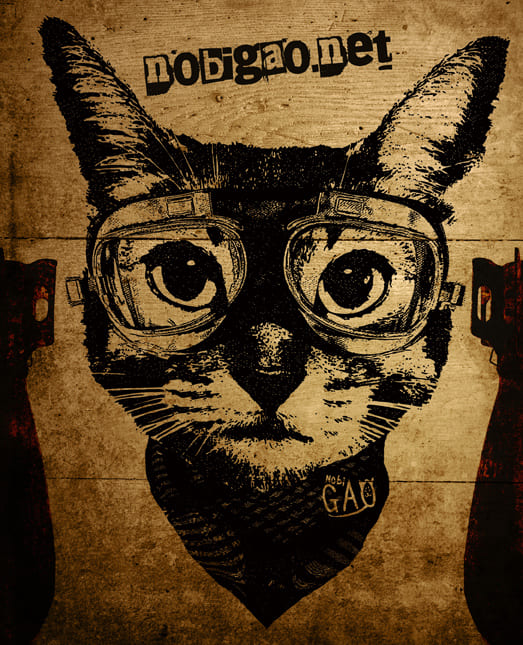 ゴーグルキャット